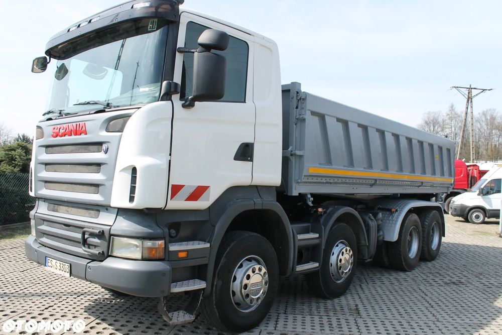 Scania R500 wywrotka 8x4 bordmatik manual faktura vat - 24
