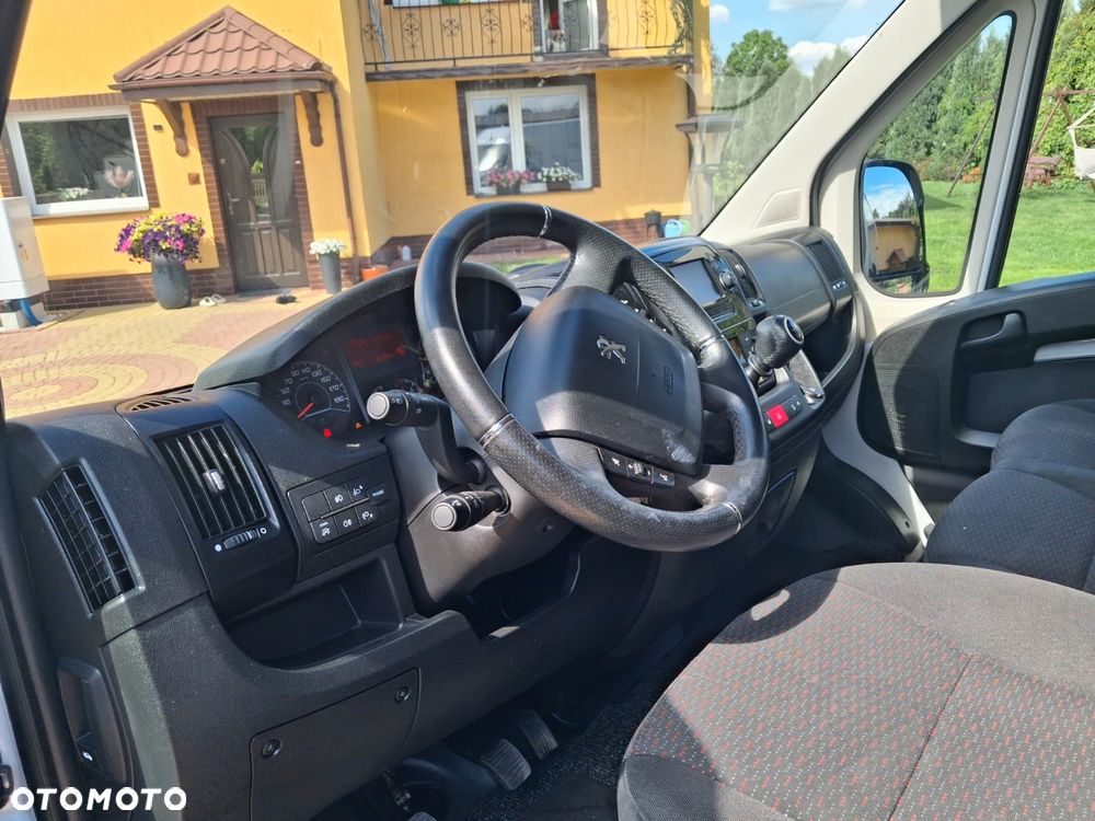 Peugeot BOXER L4H2 MAXI Climatronic Elektryka Navi Tempomat Furgon 3os Pdc Serwis - 11