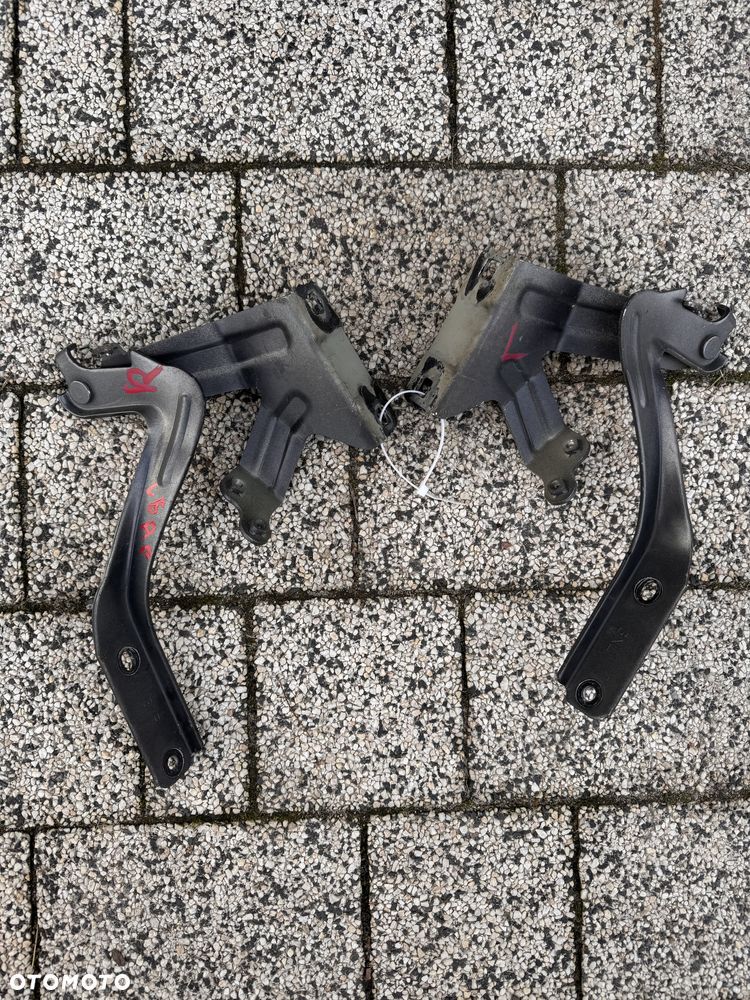 NISSAN LEAF I ZE0 ZAWIAS MASKI KOMPLET PRAWY LEWY KAD - 1