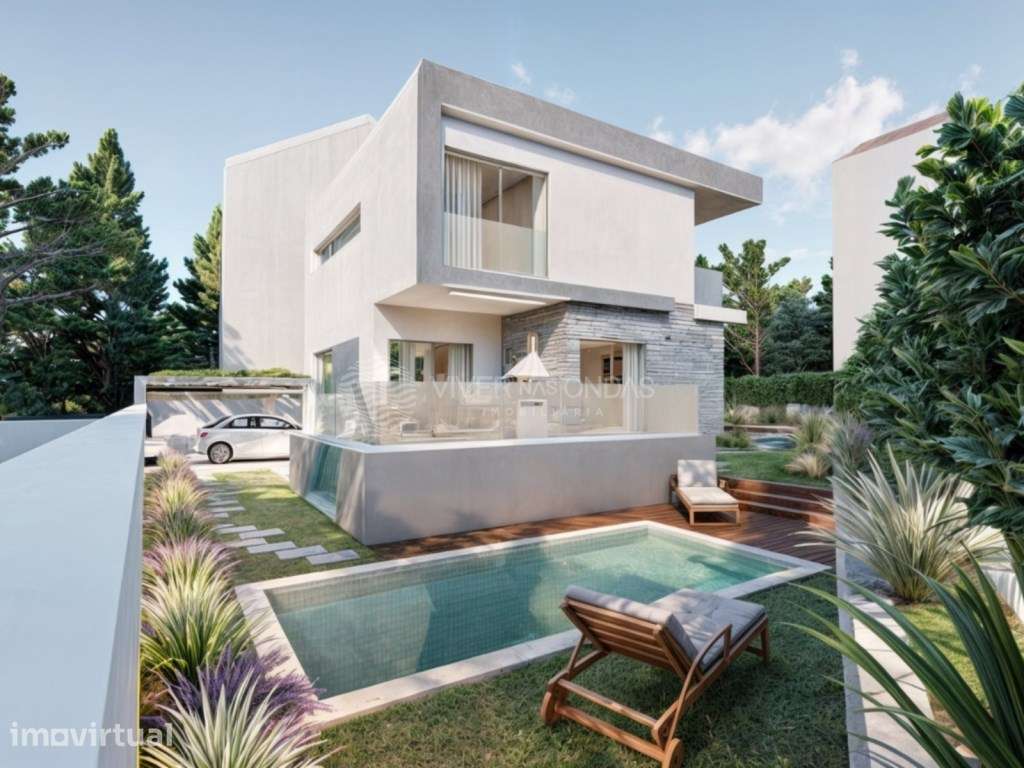 OFERTA DA ESCRITURA | Moradia V3 Nova com Piscina | Charneca da Cap... - Grande imagem: 2/8