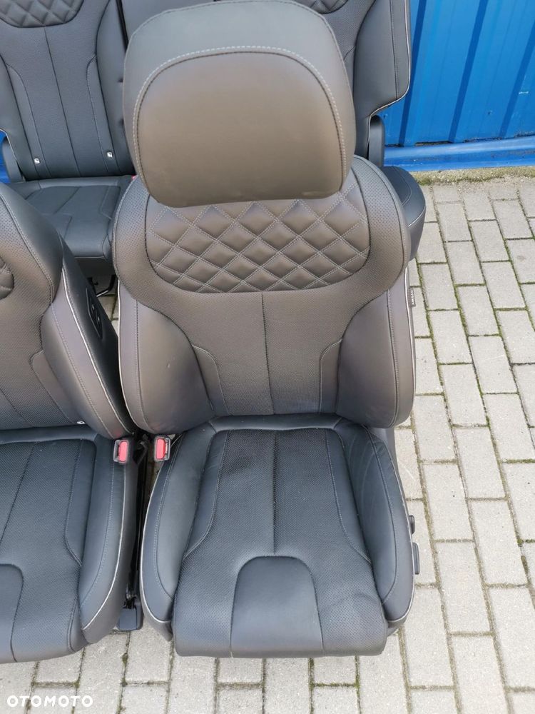 HYUNDAI SANTA FE IV LIFT KOMPLET FOTELI SKORA FOTELE KANAPA BOCZKI - 2