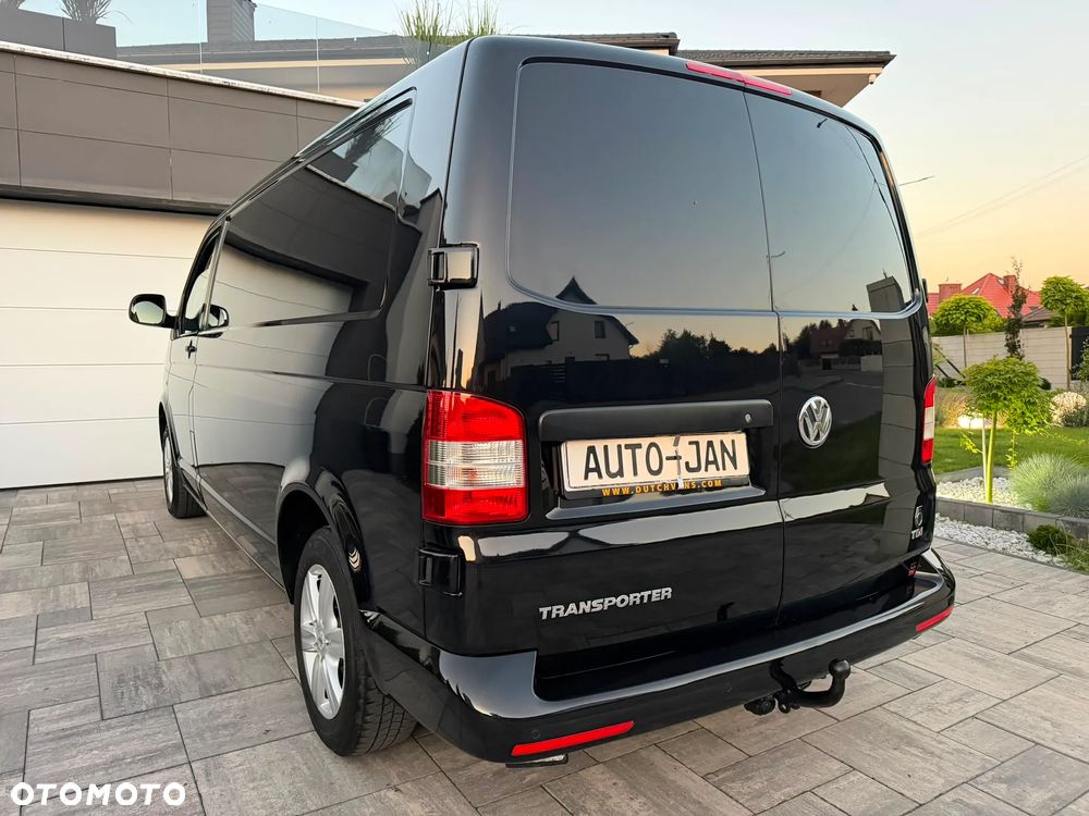 Volkswagen TRANSPORTER T5 L2H1 LIFT Długi Klima Elektryka Navi Tempomat Furgon 3os. 2xPdc Hak - 7