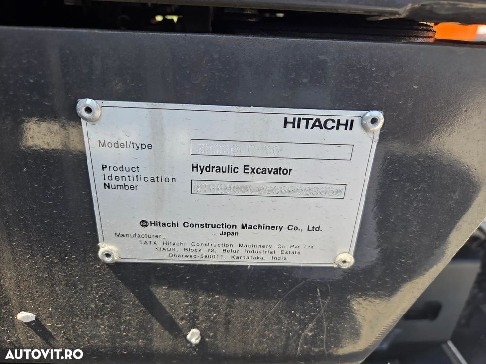 Hitachi 22tone, ZX220, 2025, 8h, NOU, CUPA 1,3mc, inst picon pe brate, aer conditionat, scaun operator pneumatic, CE, posibilitate leasing 5 ani-PROMOTIE 109.500 EUR+Tva - 11