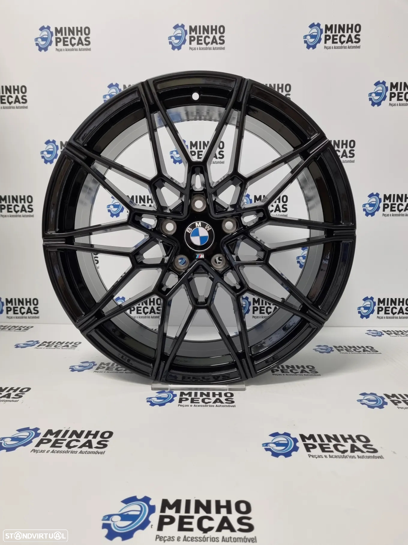 Jantes BMW 826M M4 Competition 2021 em 20 (5x120) Preto Brilho - 8