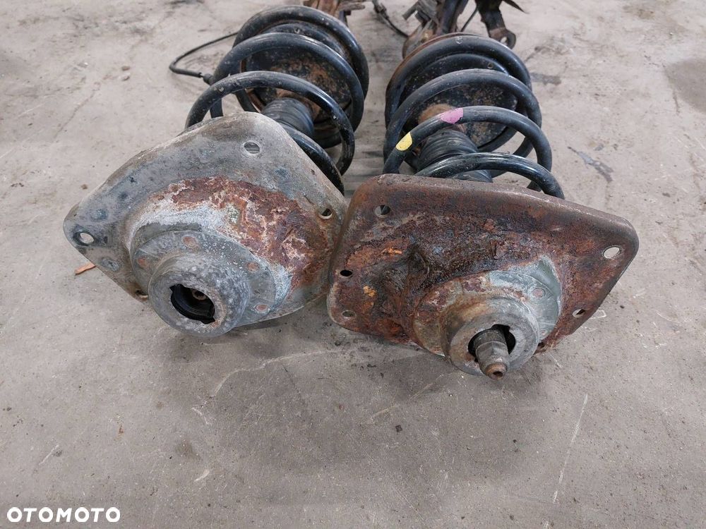 AMORTYZATOR SPRĘŻYNA ZWROTNICA LEWY PRZÓD + PRAWY PRZÓD PEUGEOT 807 I - 3