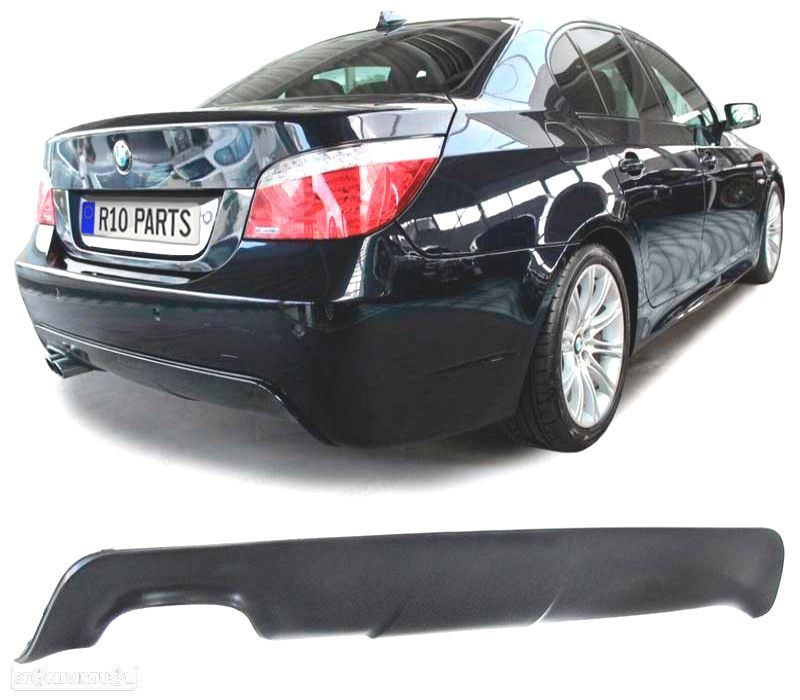 DIFUSOR BMW E60 03-10 SAIDA DUPLA ESQUERDA LOOK M OO--- - 1