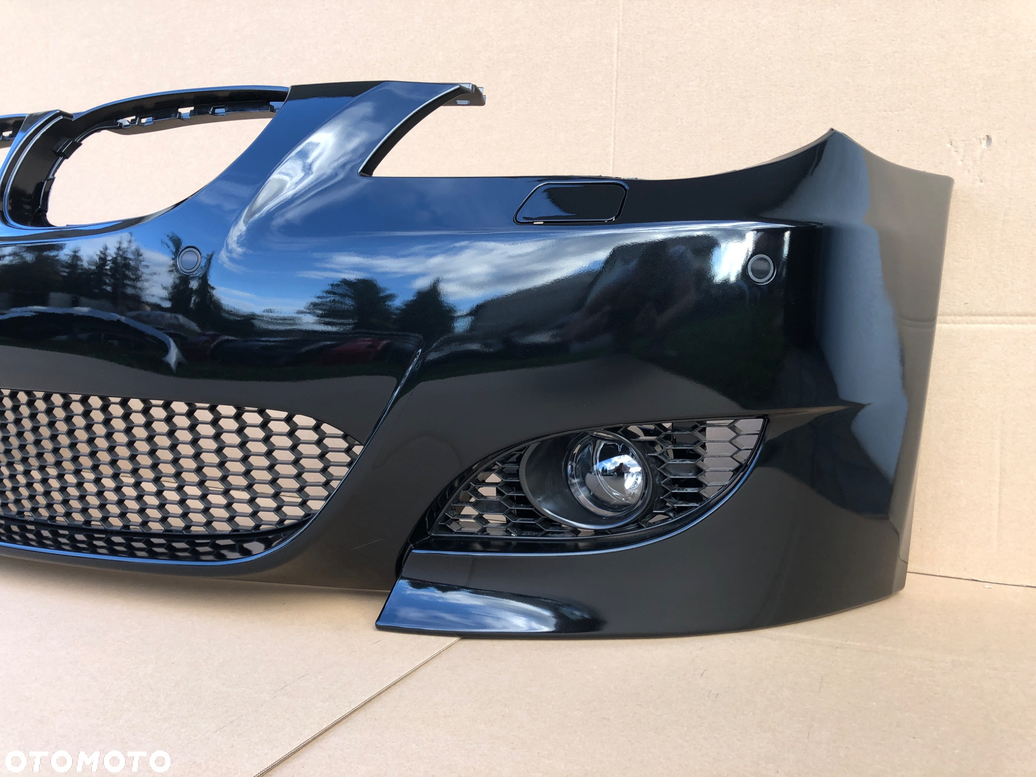 ZDERZAK BMW E60 M5 M PAKIET PRZÓD PDC BLACK SAPHIRE - 6