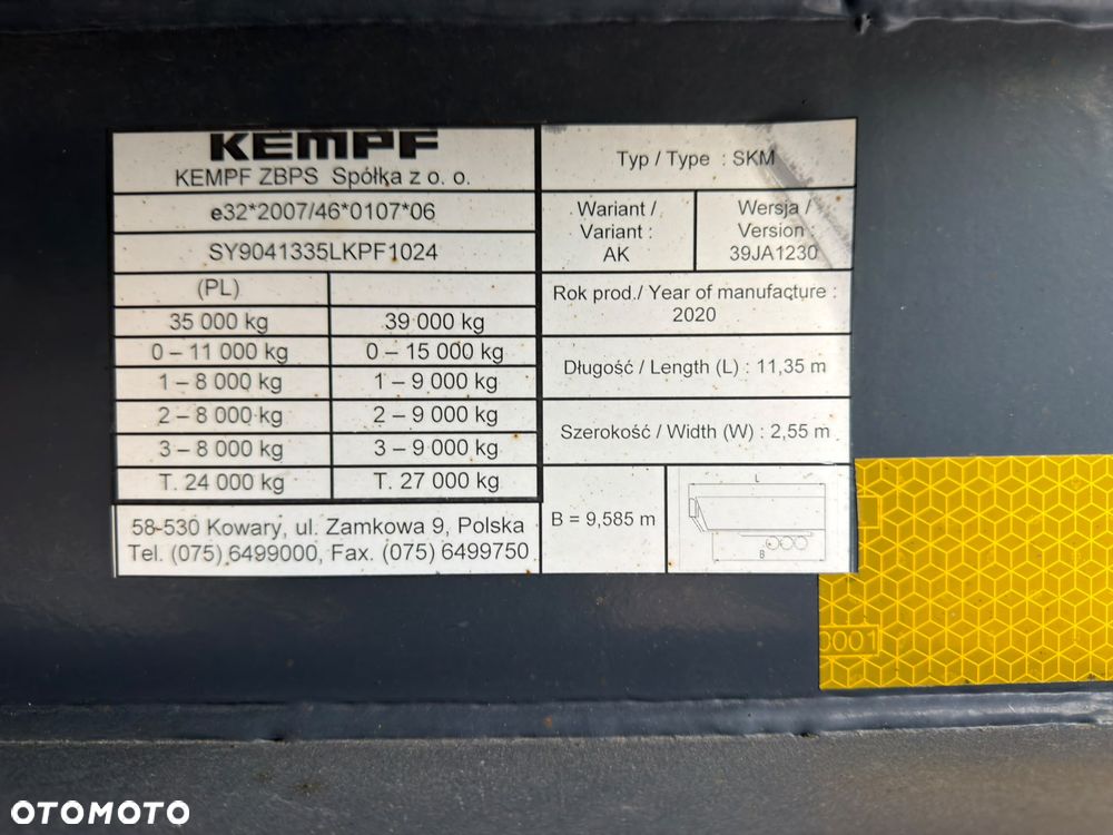Kempf Wywrotka 53m3 2020r. - 25
