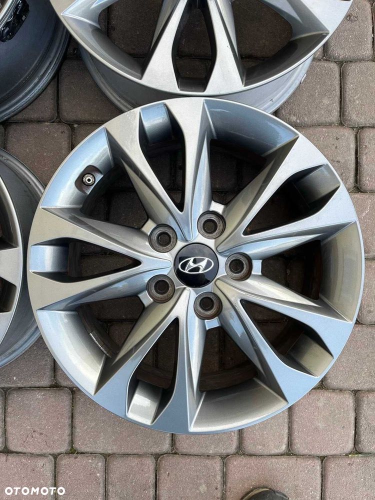 Oryginalne alufelgi Hyundai 5x114,3 16 cali Czujniki Tucson IX35 - 7