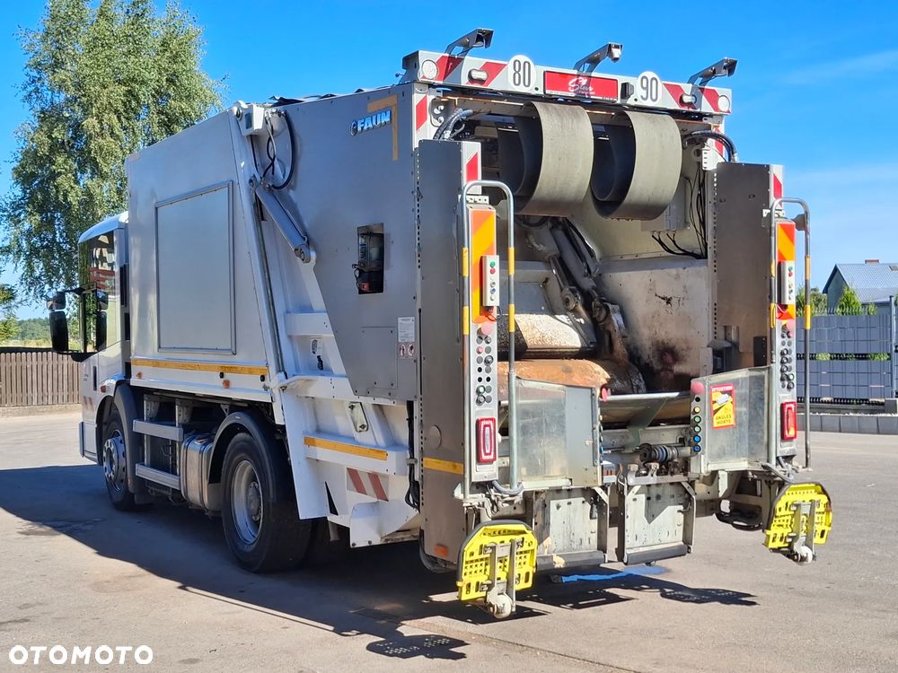 Mercedes-Benz Econic 1830 Śmieciarka FAUN VR5 LEV Euro 6 Zawieszenie Poduszki Światła Dzienne LED 4 Miejsca Tempomat - 4