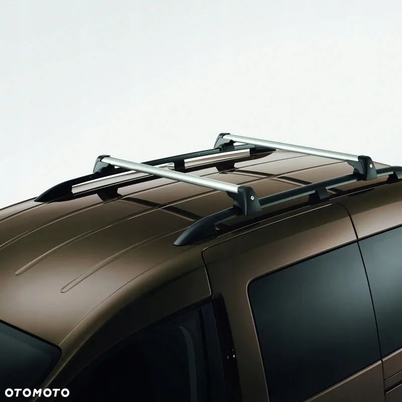 VW Caddy 2011 - bagażnik dachowy oryginał Alu klucz - 1