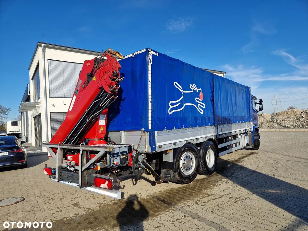 Scania G450/ ZABUDOWA 7.7m/ HDS HIAB XS122 HIDUO Sterowanie Radiowe/ SKRETNA OŚ WLECZONA/ CAŁY NA PODUSZKACH/ PO ZŁOTYM KONTRAKCIE - 9