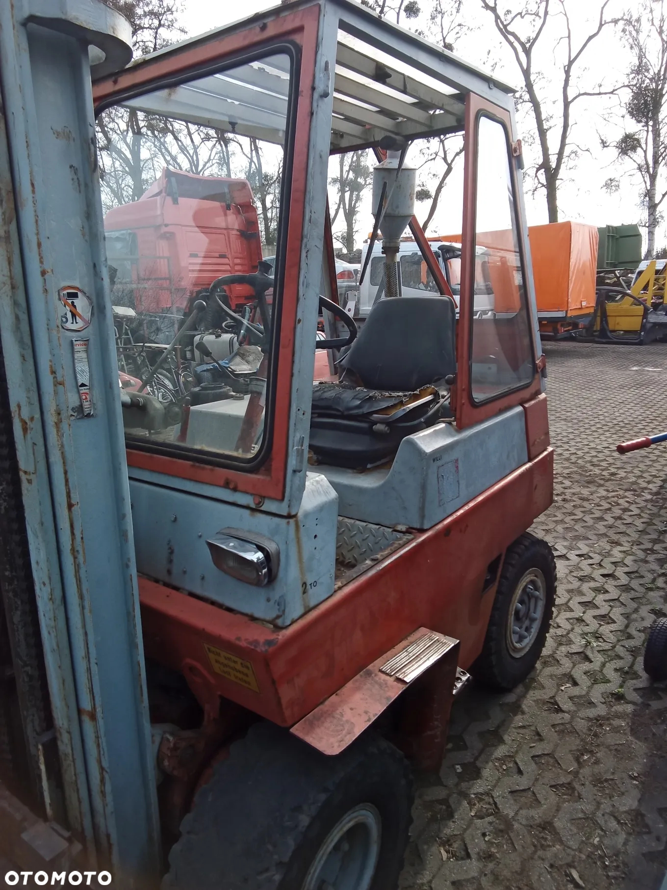 Widły widlak linde 1978r. - 4