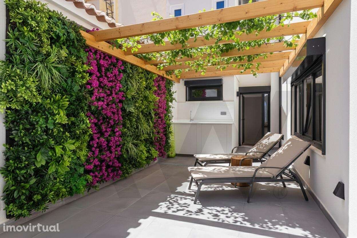 Apartamento T2 com Terraço no Príncipe Real -Charme, Espaço e Sofistic - Grande imagem: 2/41