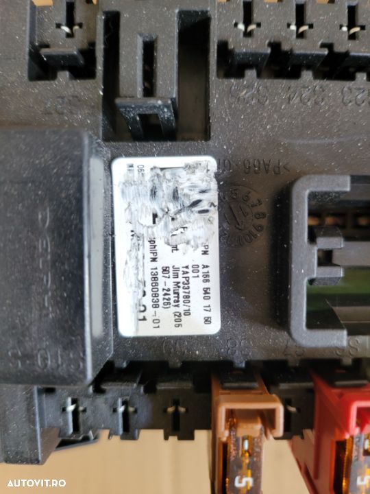 Panou Tablou Sigurante Mercedes ML GLE W166 X166 3.0 Cdi An 2011-2019 Cod A1665401750 - 5