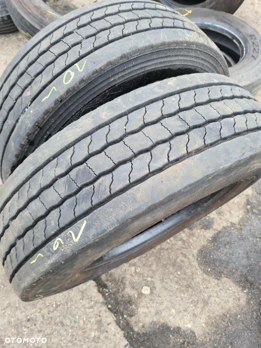 Opony używane przednie 215/75r17.5 HANKOOK AH31 10 mm Możliwa Wysyłka - 4
