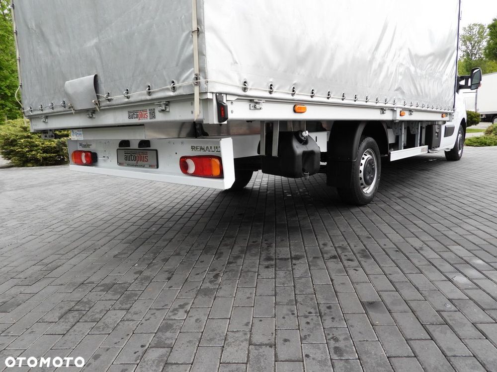 Renault MASTER  PLANDEKA 10 PALET WEBASTO TEMPOMAT LEDY PNEUMATYKA KLIMATYZACJA  165KM - 24