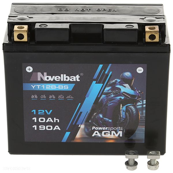 Akumulator Novelbat AGM 12V 10Ah YT12B-BS L - 2