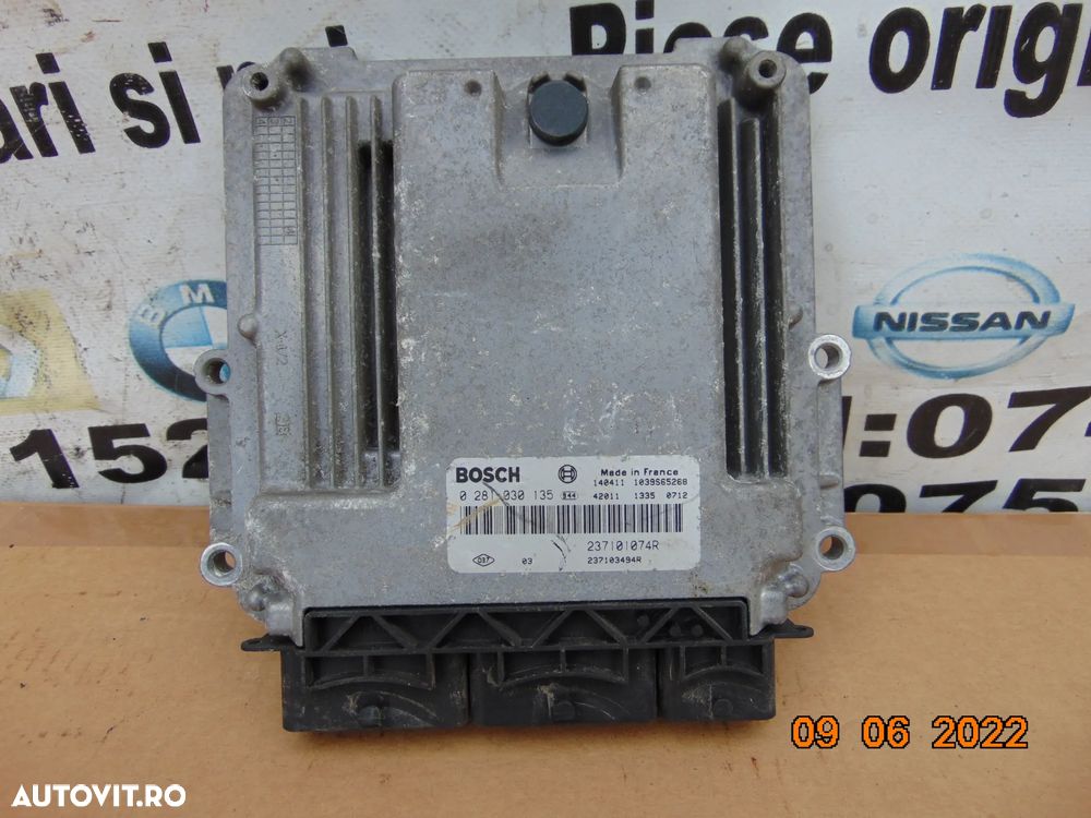 Calculator Motor Renault megane 3 motr 1.6dci cutie manuala Scenic 3 grand scenic 1.6dci ecu motor - 1