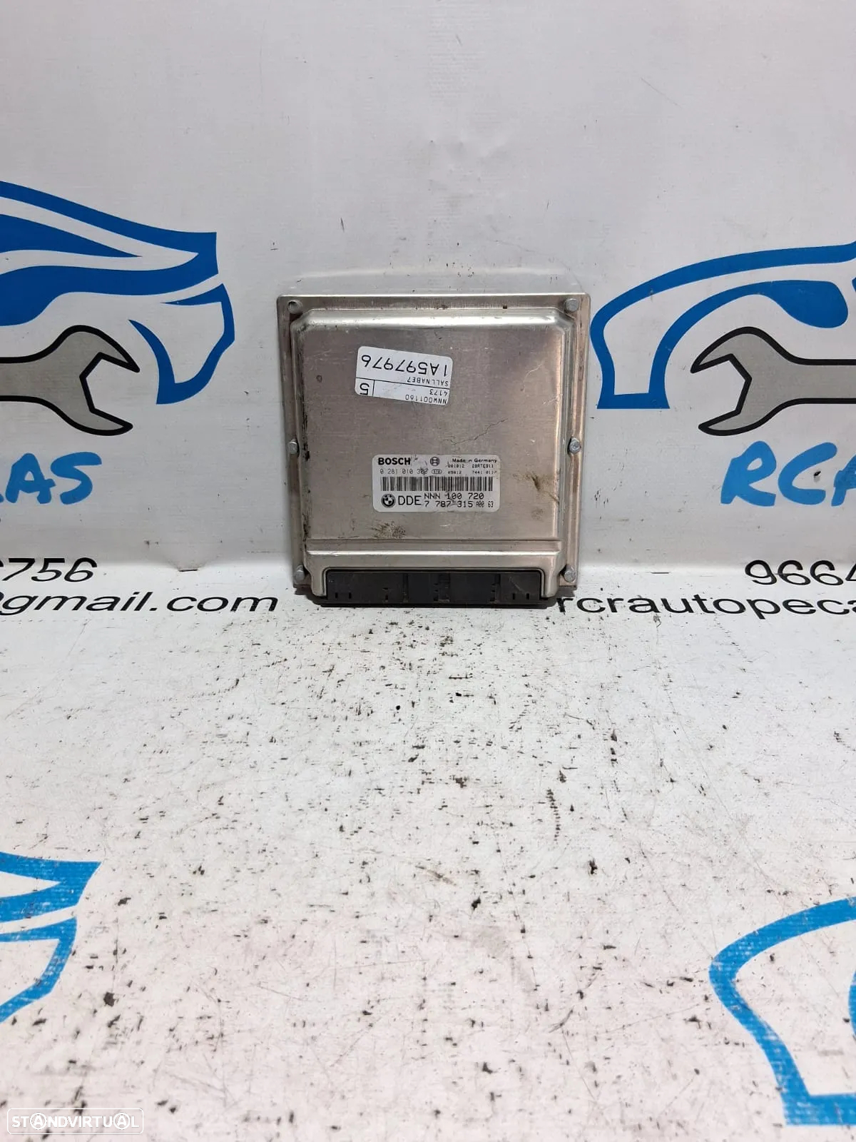 .Centralina Original Motor Bosch BMW Land Rover Freelander 2.0 M47D20 122cv 7 787 315 / 0 281 010 300 - 2