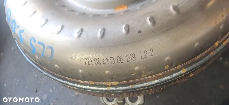 MERCEDES W219 CLS 3.0 CDI SPRZĘGŁO HYDROKINETYCZNE KONWERTER 2210441D - 2