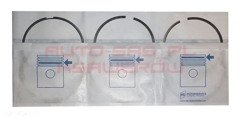 PIERŚCIENIE TŁOKOWE STD DUCATO IVECO DAILY 2.3 E6 - 1