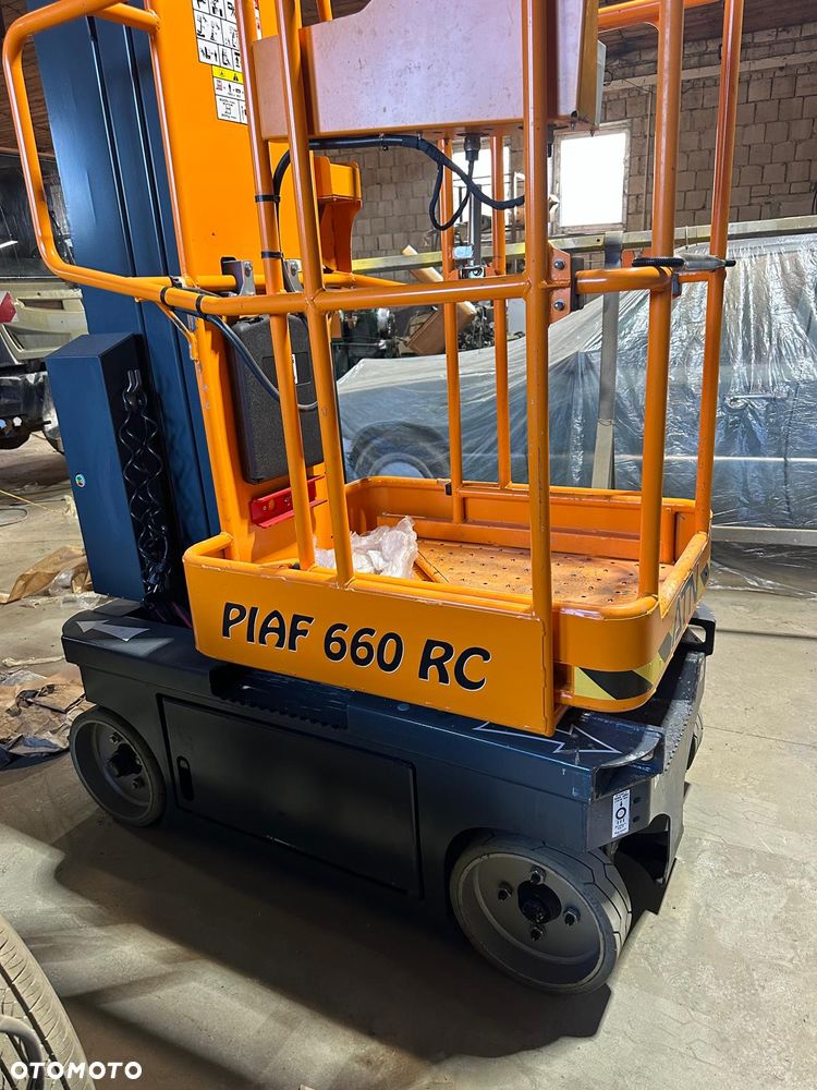 Inny Podnośnik Koszowy Zwyżka Pionowy Maszt ATN PIAF 660 RC Elektryczny - 6