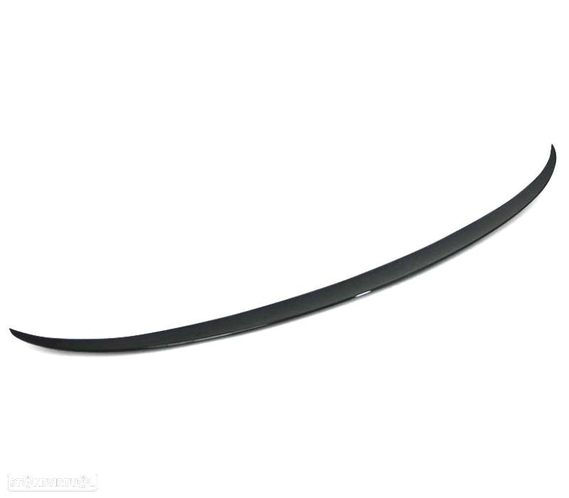 AILERON LIP SPOILER TRASEIRO BMW F10 PRETO BRILHANTE - 3
