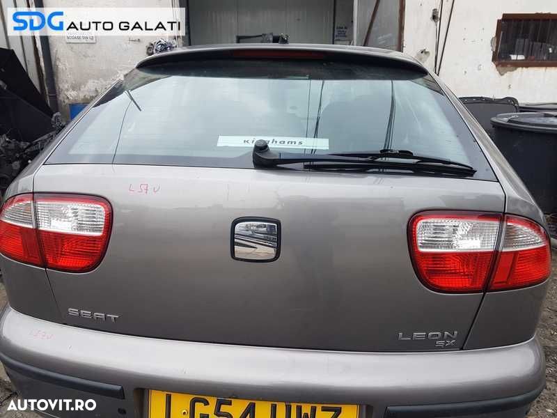 Hayon Haion Portbagaj Dezechipat cu Luneta Geam Sticla Seat Leon 1M 1999 - 2006 Culoare LS7V - 1