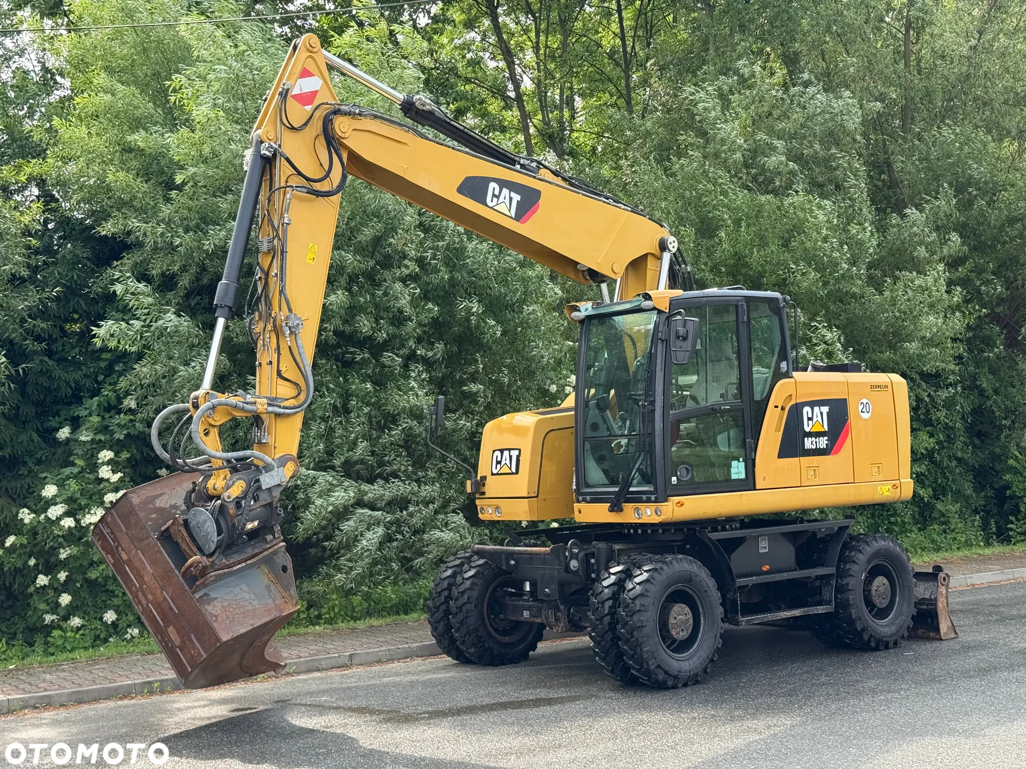 Caterpillar CAT 318 F * Powertilt * Sprowadzony* 9700 MTG * Caterpillar * Stan Perfekcyjny - 26