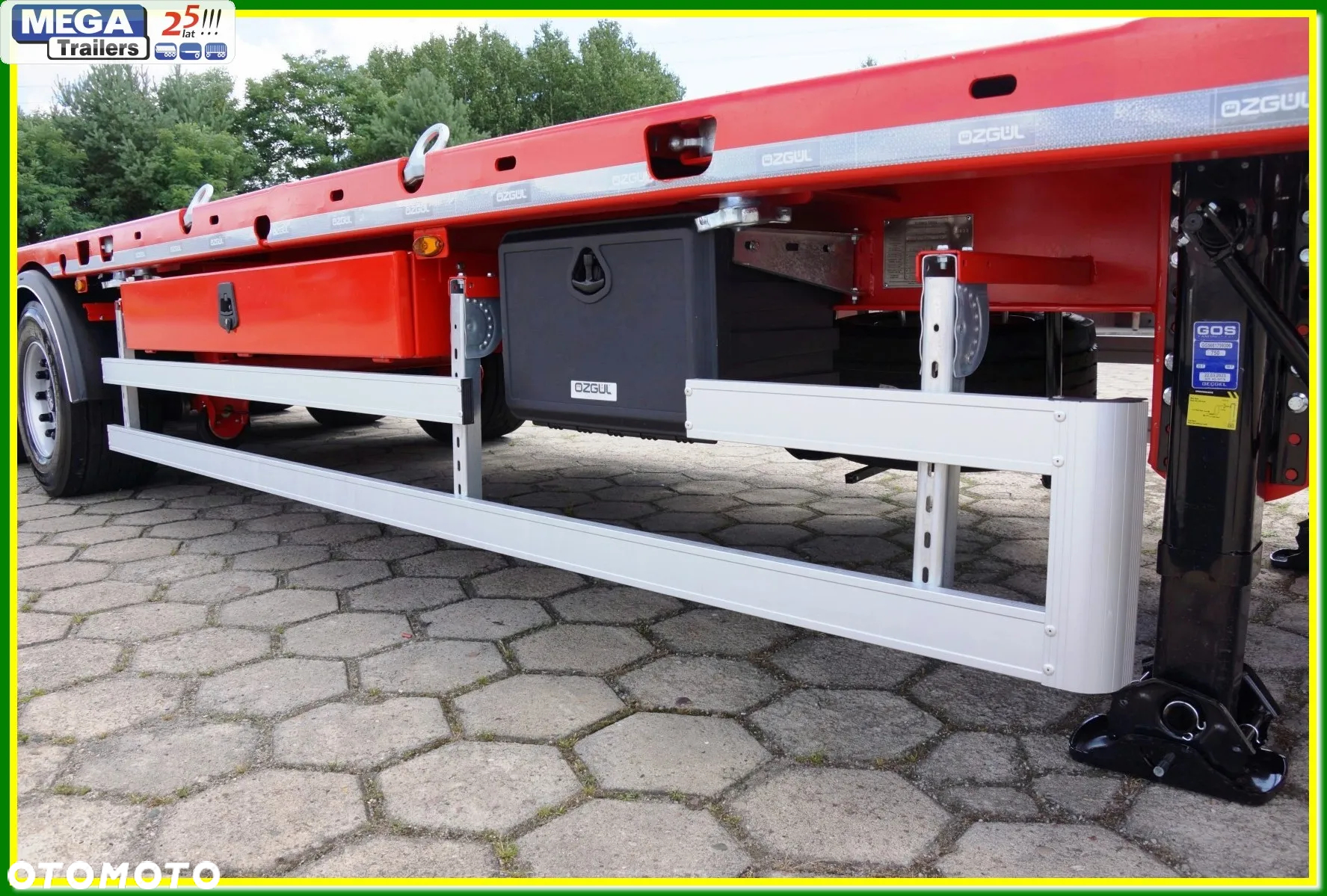 Inny PLATFORMA Mega osie 19,5 BPW, full ADR EX3 UNIWERSALNA !!! - 31