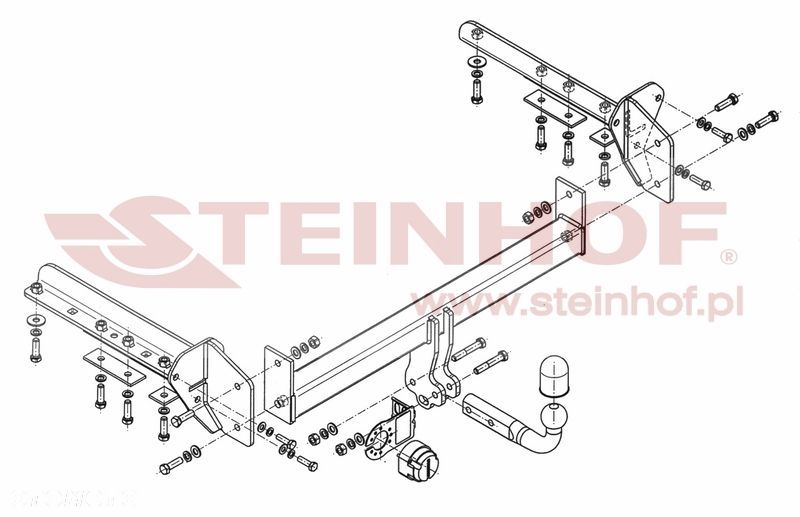 Hak holowniczy + MODUŁ 7PIN do Subaru Forester (SJ) od 2013 do 2018 - 2