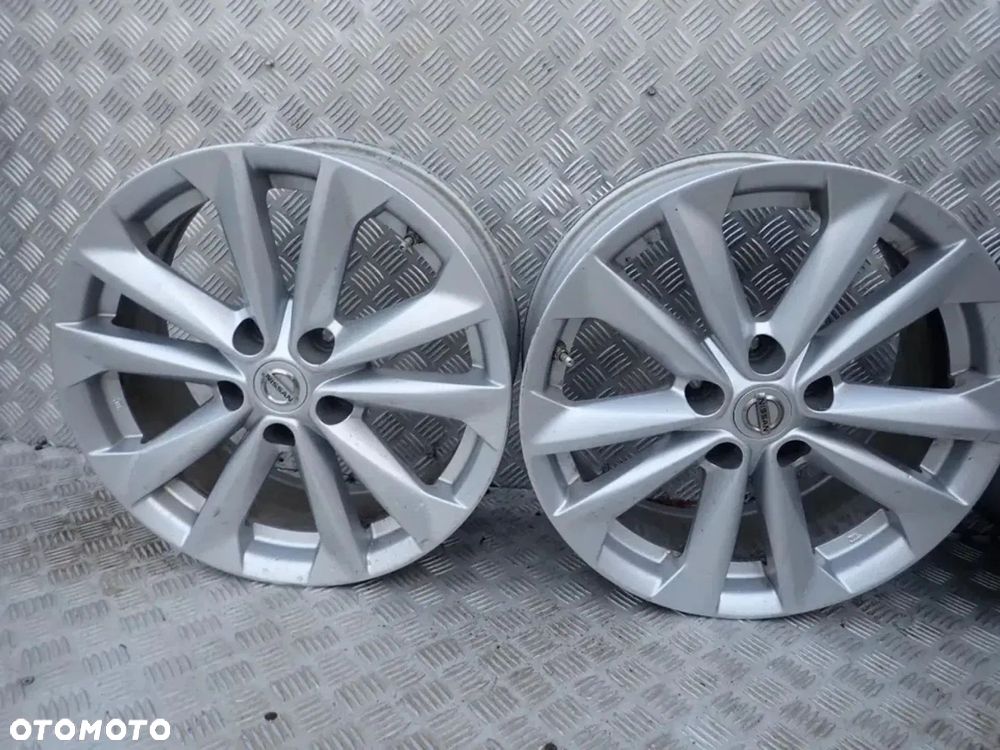 FELGI ALUMINIOWE NISSAN 5X114,3 7X17 ET 40 40300-4EA1B CZUJNIKI RADOM - 2