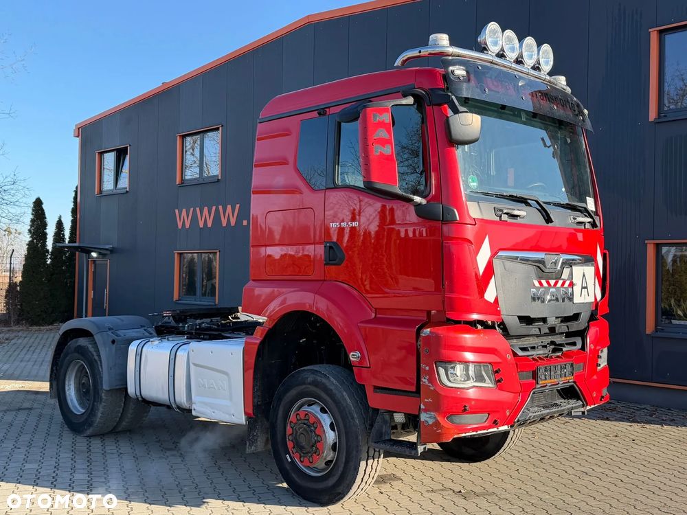MAN TGS 18.510 4x4 BL EURO6 CIĄGNIK SIODŁOWY Z HYDRAULIKĄ WYWROTU - 2