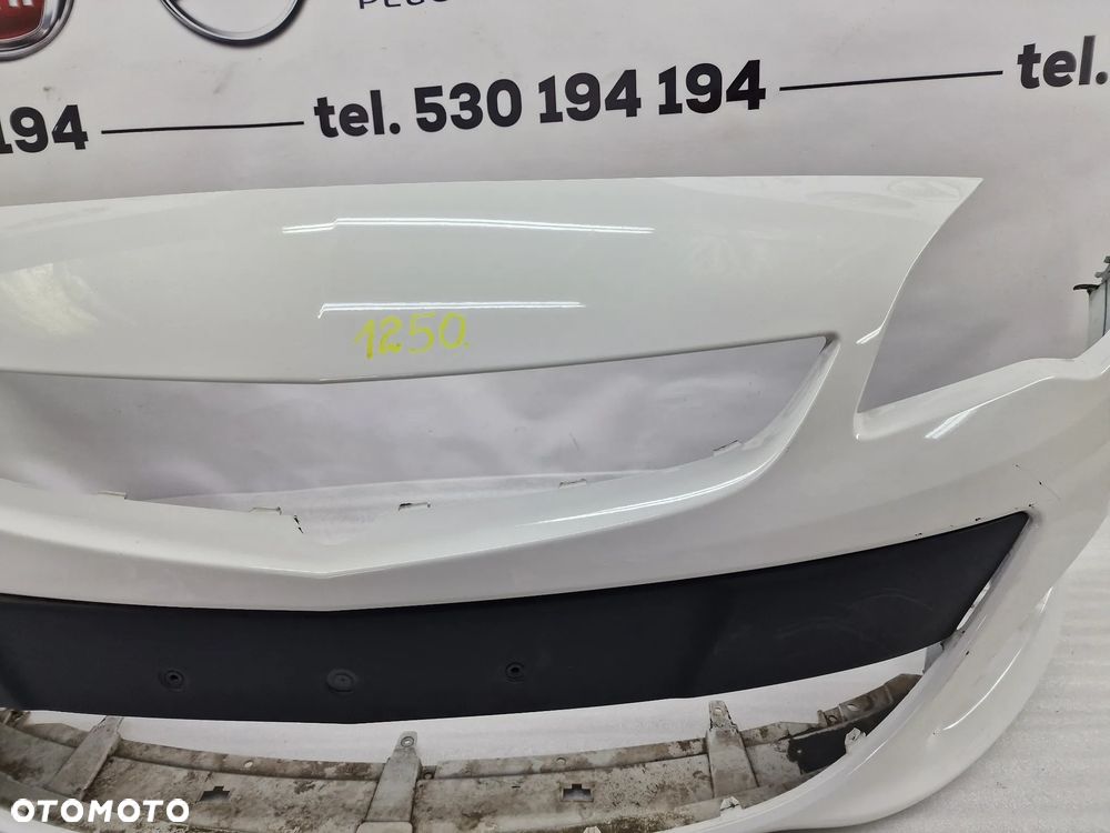 OPEL ASTRA J IV LIFT 12- ZDERZAK PRZEDNI PRZÓD BEZ PDC I SPRYSKÓW , NR 13368660 , NR AUKCJI NZ1250 - 11
