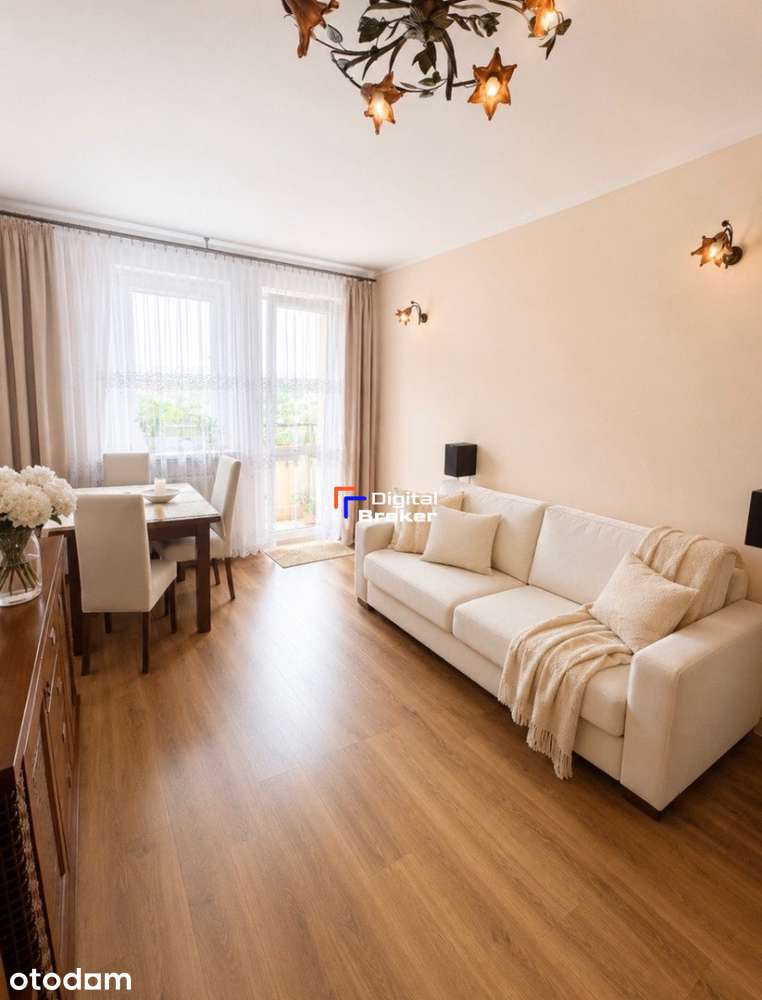 2 pokoje | 49,34 m² | zamknięte osiedle | Jabłonna