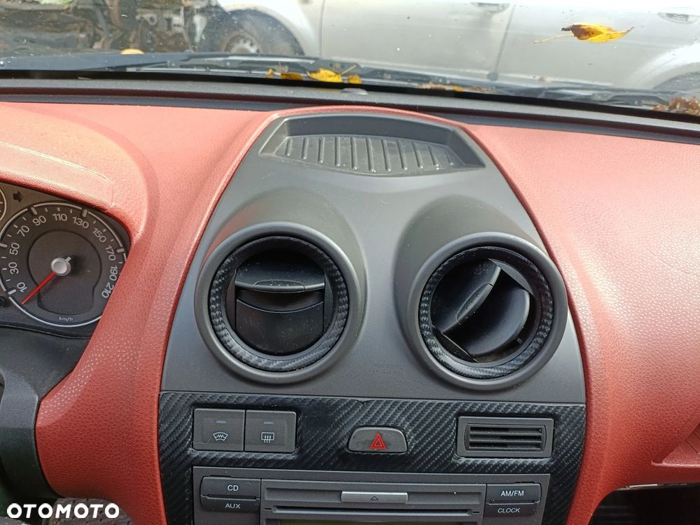 FORD FIESTA MK6 02-08 2006 r. LIFT 3D HB deska rozdzielcza + pasy lewy i prawy przód + moduł + AIRBAG * - 2