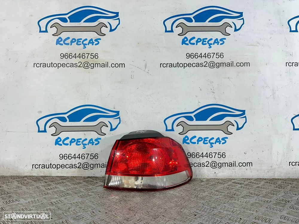 .Conjunto Farolins Tras Traseiros Esquerdo Direito Originais VW VOLKSWAGEN GOLF VI 6 MK6 - 12