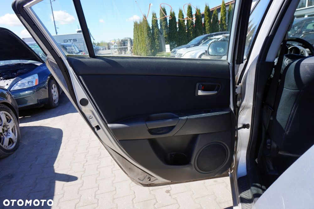 DRZWI TYLNE LEWE 3 I BK SEDAN 22V  SREBRNY MAZDA 2003-2006 - 9