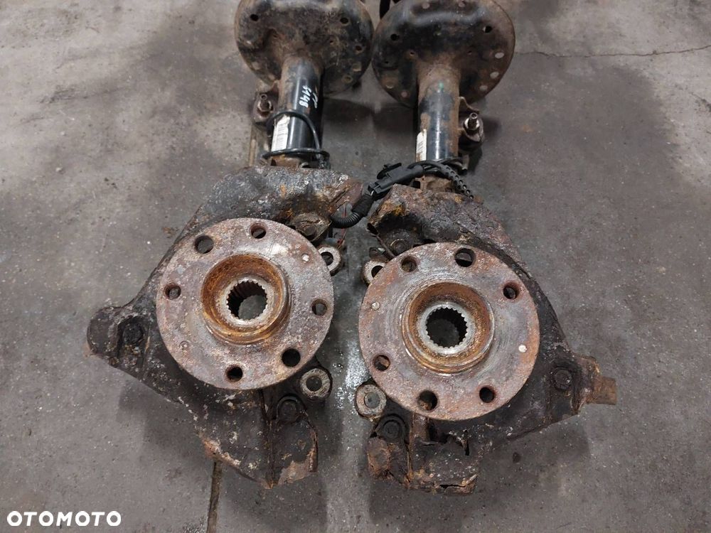 AMORTYZATOR SPRĘŻYNA ZWROTNICA LEWY PRAWY PRZÓD OPEL CORSA D 1.3 CDTI - 4