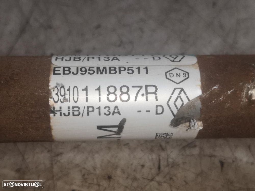 TRANSMISSÃO FRENTE ESQUERDA RENAULT CAPTUR II - 1