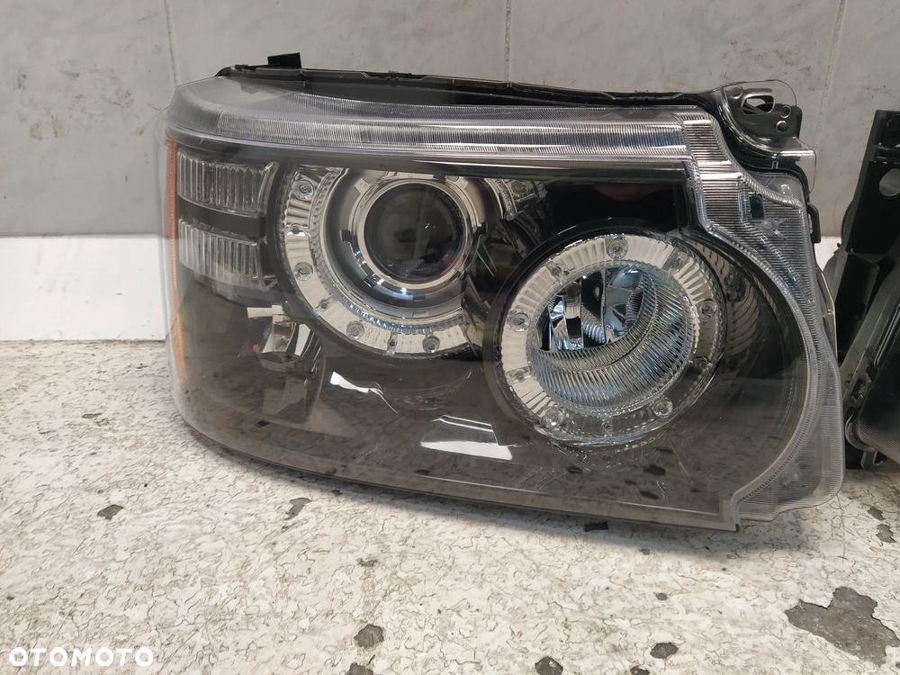 RANGE ROVER SPORT L320 LIFT LAMPA LAMPY REFLEKTOR REFLEKTORY PRZÓD PRZEDNIE LEWA PRAWA XENON PRZETWORNICE KOMPLET ORYGINAŁ - 5