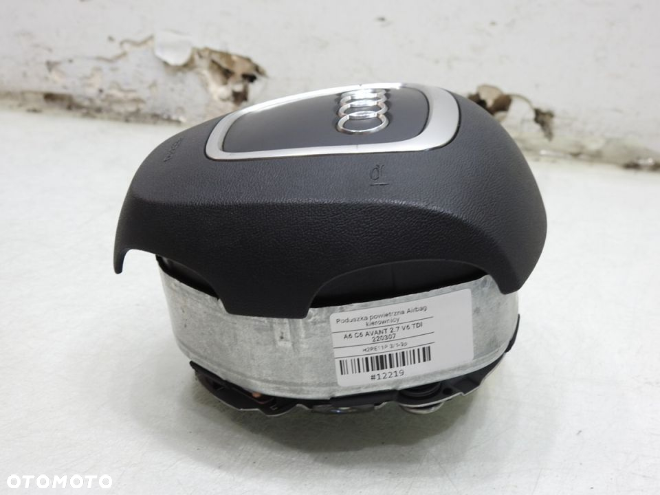 PODUSZKA AIRBAG KIEROWCY AUDI A6 C6 4F0880201AS - 3