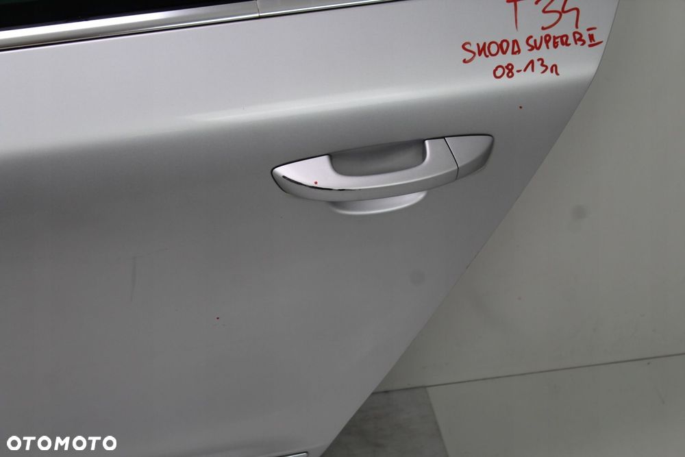 DRZWI LEWY TYŁ SKODA SUPERB II 08-13R HB LA7W - 5