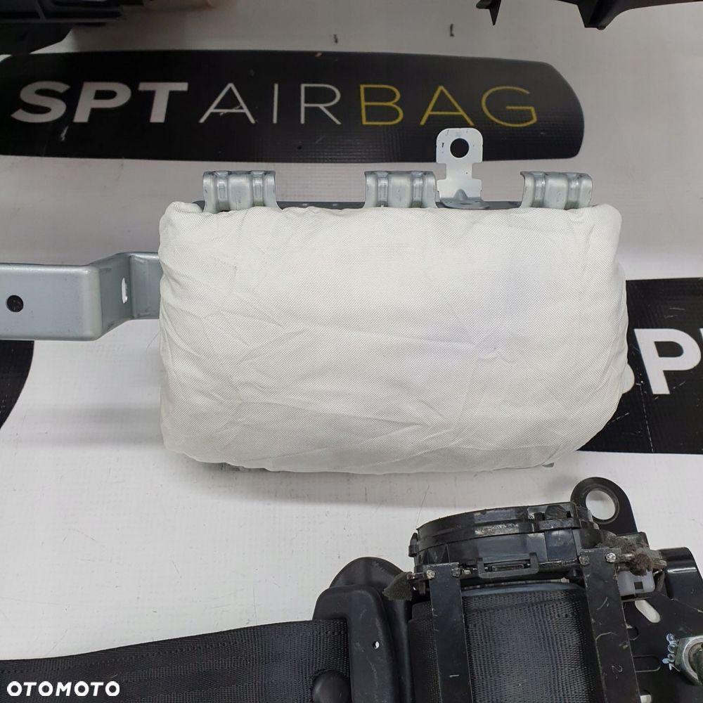 MAZDA 2 II LIFT DESKA ROZDZIELCZA KONSOLA KOKPIT PULPIT PODUSZKI AIRBAG AIR BAG PASY KIT SET - 9