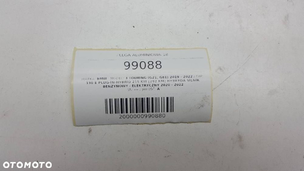 FELGA 18 8.5J 5X112 IS40 BMW G20 G21 M PAKIET - 6