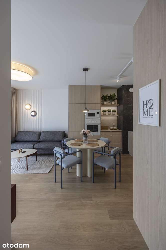 NOWE 2 pokoje 38 m² | FLOW Hasa 10A | balkon | pierwszy najem