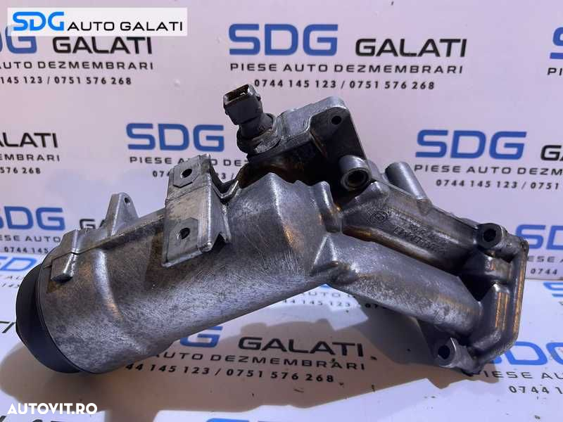 Suport Carcasa Filtru Ulei Radiator Termoflot BMW X3 E83 2.0 D M47 2003 - 2010 7787072 - 2