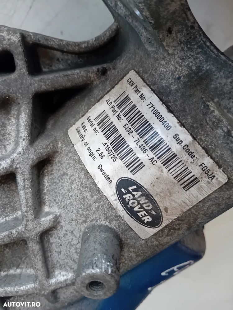 Grup Fata Reductor Cutie Transfer Land Rover Discovery Sport Raport 2.58 Cod EJ32-7L486-AC 2.0/2.2 D - 7