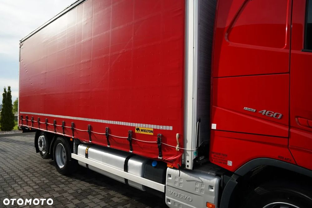 Volvo FH 460 / Firanka 7,4m  / I-SAVE / KLIMA POSTOJOWA / OŚ PODNOSZONA I SKRĘTNA / 2021 ROK / - 14